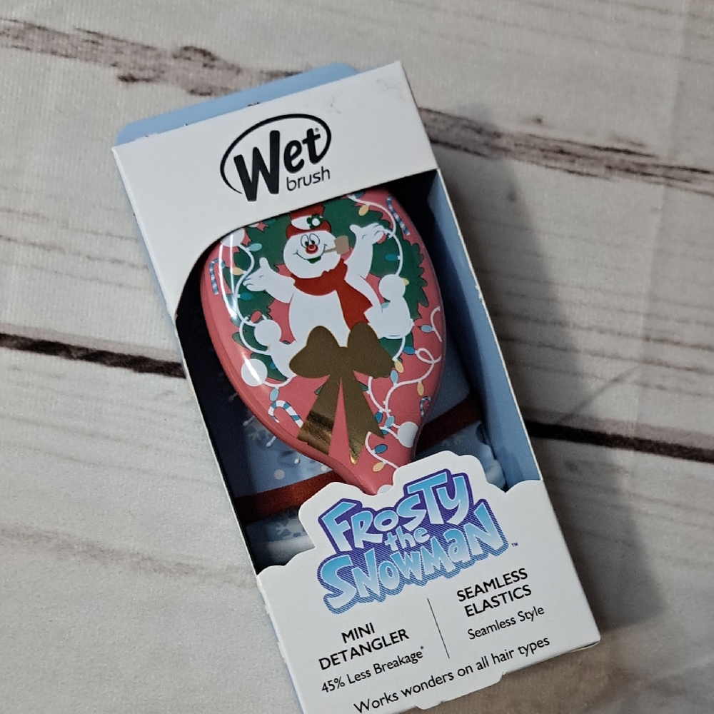 Wet Brush Frosty the Snowman Mini Detangler Brush